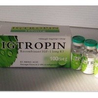 IGETROPIN IGF-1 (KIT) - 100MCG 100MCG GENSCIENCE SOMATROPINA HUMANA 