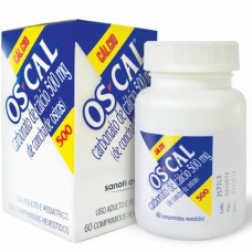 Oscal D 500mg+400ui Com 60 Comprimidos